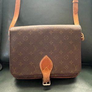 Louis Vuitton Monogram Canvas Cartouchiere GM Shoulder Bag